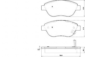 Klocki Hamulcowe Opel Corsa D 06-14 1.3cdti A.b.s.