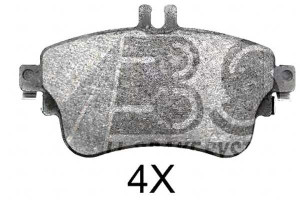 Klocki Hamulcowe Mercedes W176 A-klasa 12- Przód A