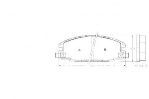 Klocki Hamulcowe Opel Frontera A 91-95 A.b.s.