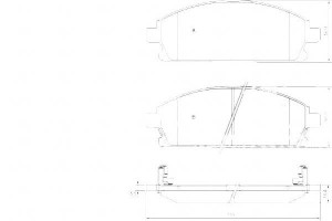 Klocki Hamulcowe Nissan X-trail 01-07 A.b.s.