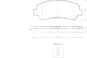 Klocki Hamulcowe Nissan Qashqai 07- A.b.s.