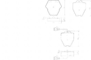 Klocki Hamulcowe Audi A8 2.5-6 0 98- A.b.s.