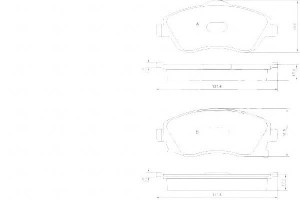 Klocki Hamulcowe Opel Corsa C 00-06 A.b.s.