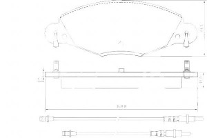 Klocki Hamulcowe Citroen C5 2.2hdi-3.0 01-08 A.b.s