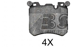 Klocki Hamulcowe Bmw X5 F15 12- Przód A.b.s.