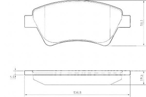 Klocki Hamulcowe Renault Megane Ii 02- A.b.s.