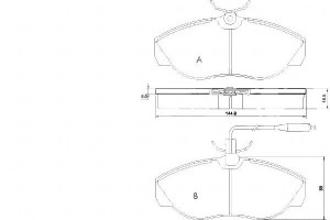 Klocki Hamulcowe Fiat Ducato 10 14 94-99 A.b.s.