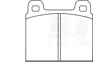 Klocki Hamulcowe Vw T2 -08.85 A.b.s.