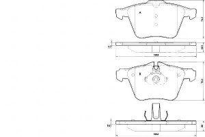 Klocki Hamulcowe Ford S-max 2.5st 06- A.b.s.