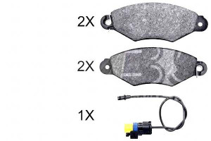 Klocki Hamulcowe Renault Kangoo 1.5dci 05-08 Przód
