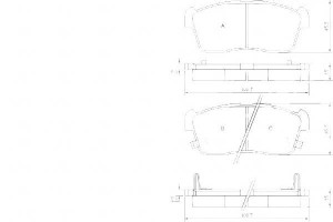 Klocki Hamulcowe Suzuki Ignis 00-03 A.b.s.