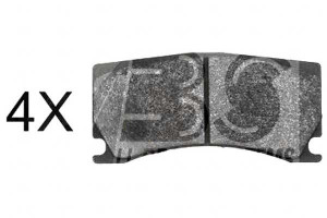 Klocki Hamulcowe Jaguar Xk 06- Tył A.b.s.