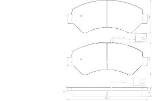 Klocki Hamulcowe Citroen Jumper 06- A.b.s.