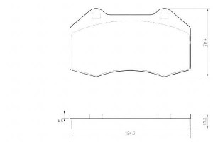 Klocki Hamulcowe Renault Megane Ii 04-08 Przód A.b