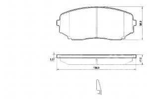 Klocki Hamulcowe Mazda Cx-7 07- Przód A.b.s.