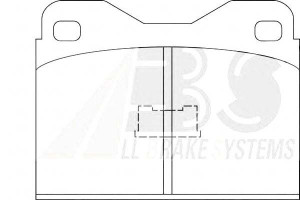 Klocki Hamulcowe Audi 100 76-82 A.b.s.