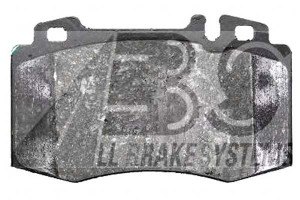 Klocki Hamulcowe Mercedes W220 S-klasa 98-05 A.b.s