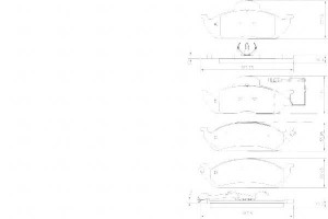 Klocki Hamulcowe Mercedes W163 Ml230-ml430 98-05 A