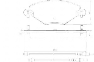 Klocki Hamulcowe Citroen C5 2.0-2.0hdi 01 A.b.s.