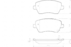 Klocki Hamulcowe Suzuki Swift 05- A.b.s.