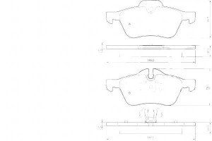 Klocki Hamulcowe Mini Cooper One 01- A.b.s.