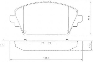 Klocki Hamulcowe Honda Accord 98-02 Z Czuj. A.b.s.