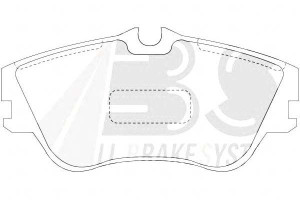 Klocki Hamulcowe Vw T4 90- A.b.s.
