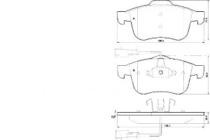Klocki Hamulcowe Alfa Romeo 159 05- A.b.s.