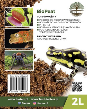 Bioterr Biopeat Torf Kwaśny 2L