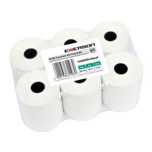 Rolka termiczna 80mm 80m 6szt. Emerson BPA free