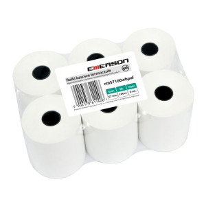 Rolka termiczna 57mm 100m 6szt. Emerson BPA free