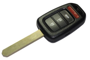 Honda Civic Hr-v Nsx Stream S2000 Kluczyk Hon66 Obudowa 3 Przyciski + Panic