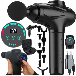 Pistolet Do Masażu Mocny Masażer Massage Gun 10w1
