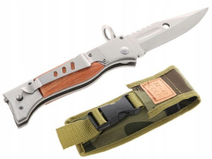Nóż Myśliwski Bagnet Ak47 Wojskowy Kabura 27cm F47