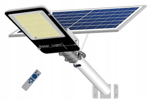 Lampa Latarnia SOLARNA LED 1000W Uliczna z Pilotem