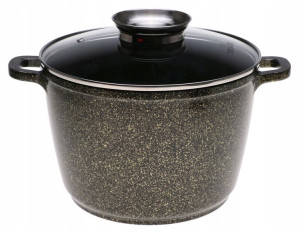 GARNEK Marmurowy KOCIOŁEK Głęboki Wysoki 6,2l 24cm