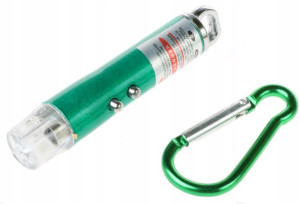 Latarka BRELOK wskaźnik LASEROWY laser 6441