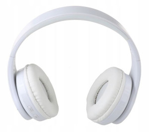SŁUCHAWKI Nauszne Bezprzewodowe BLUETOOTH mp3 LED