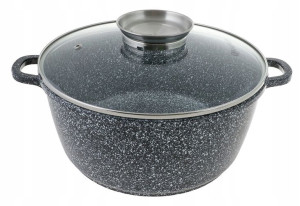 Garnek Marmurowy 28cm Indukcja 6,5l 7668