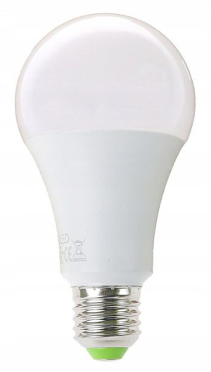 Żarówka 3D LED E27 18W 1450lm 3000K Biała CIEPŁA
