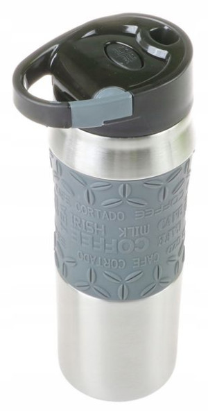KUBEK TERMICZNY podróżny TERMOS bidon 480ml 5325