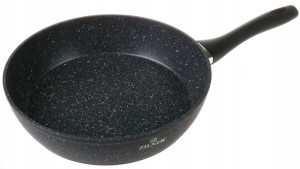 Patelnia Głęboka Marmurowa 28cm Indukcja Gaz 9211