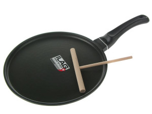 PATELNIA do naleśników INDUKCJA ŁOPATKA 26cm 3861