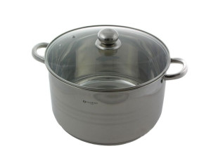 Indukcja Garnek Stal Z Pokrywką 18l 34cm 9137