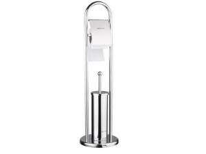 Stojak Łazienkowy + Szczotka Wc Stal 3221