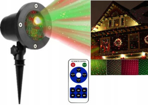 PROJEKTOR Laserowy Na DOM Świąteczny RZUTNIK 2539