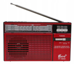 Radio PRZENOŚNE Akumulator Kuchenne MP3 USB 2380