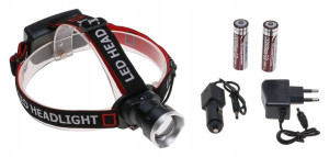 LATARKA Czołowa P90 LED TYLNE ZOOM Czołówka 2158