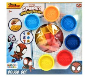 MARVEL Spidey Ciastolina masa plastyczna 6 tub