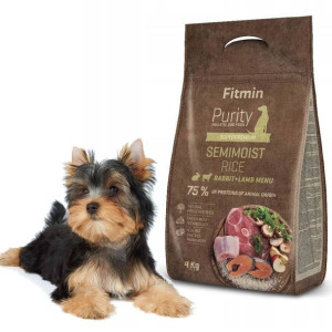 Fitmin Purity semimoist rabbit lamb rice 4kg